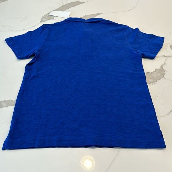 Gymboree Boys Collared Shirt. Size 10. NWTs. Royal Blue. Super Soft - Picture 4 of 4